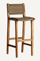 Woven Rope Barstool | Vical Home Kavala | Oroatrade.com