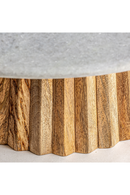 Fluted Central Base Coffee Table | Vical Home Plisse | Oroatrade.com