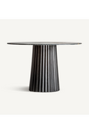 Black Central Base Dining Table | Vical Home Plisse | Oroatrade.com