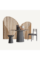 Black Central Base Dining Table | Vical Home Plisse | Oroatrade.com