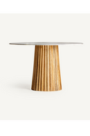 Central Base Wood Dining Table | Vical Home Plisse | Oroatrade.com