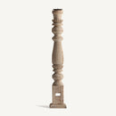 Carved Wooden Candle Holder | Vical Home Dif