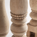 Carved Wooden Candle Holder | Vical Home Dif