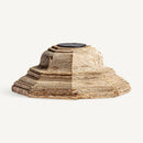 Carved Wood Ethnic Candle Holder | Vical Home Dhobley