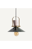 Green Conical Hanging Lamp | Vical Home | Oroatrade.com