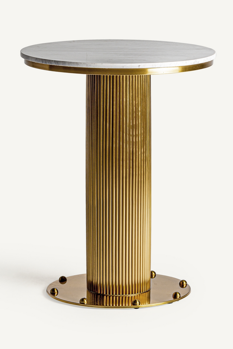 Golden Base Round Bar Table | Vical Home Dolny | Oroatrade.com