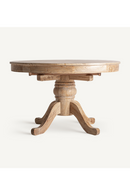 Round Elm Extendable Dining Table | Vical Home Berca | Oroatrade.com
