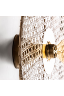 Rattan Cane Round Wall Lamp | Vical Home | Oroatrade.com