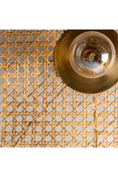 Rattan Cane Round Wall Lamp | Vical Home | Oroatrade.com