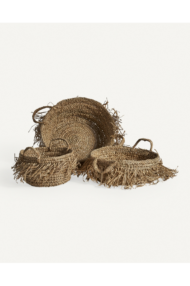 Natural Fiber Baskets (3) | Vical Home Nazombe | Oroatrade.com