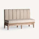 White Linen Sofa | Vical Home Bar Retz