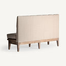 White Linen Sofa | Vical Home Bar Retz