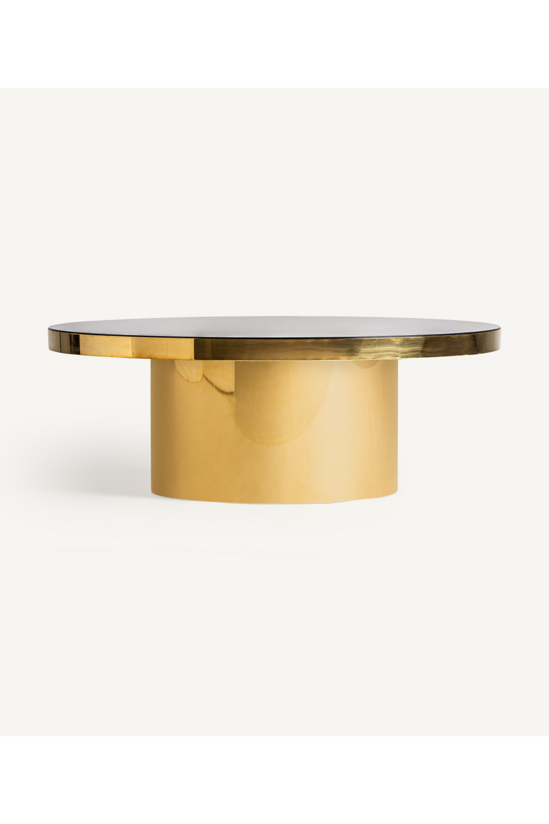 Gold Steel Coffee Table | Vical Home Bertrix | Oroatrade.com