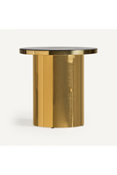 Gold Central-Base Side Table | Vical Home Bertix | Oroatrade.com