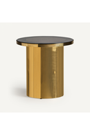 Gold Central-Base Side Table | Vical Home Bertix | Oroatrade.com