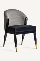 Black Velvet Dining Chair | Vical Home Trun | Oroatrade.com