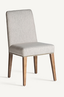 Gray Padded Tall Dining Chair (2) | Vical Home Berney | Oroatrade.com