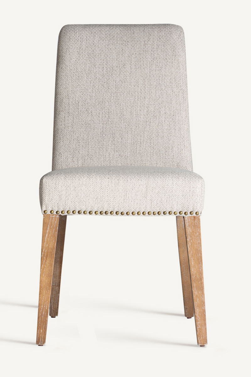 Gray Padded Tall Accent Chair | Vical Home Berney | Oroatrade.com