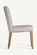 Gray Padded Tall Dining Chair (2) | Vical Home Berney | Oroatrade.com