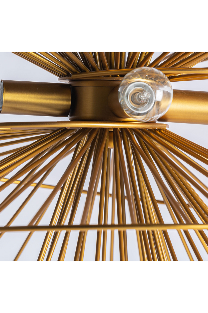 Gold Spiral Hanging Lamp M | Vical Home Stowe | Oroatrade.com