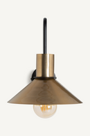 Gold Conical Wall Lamp | Vical Home | Oroatrade.com