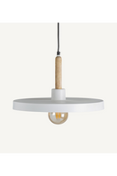 White Circular Hanging Lamp | Vical Home | Oroatrade.com