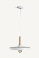 White Circular Hanging Lamp | Vical Home | Oroatrade.com