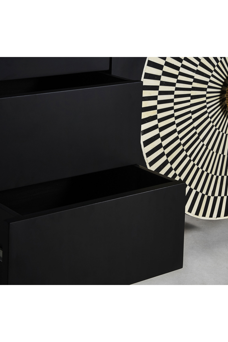 Black & White 2-Door Sideboard | Vical Home Gatsby | Oroatrade.com