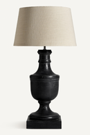 Black Wooden Base Table Lamp | Vical Home | Oroatrade.com