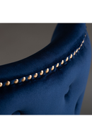 Blue Velvet Studded Accent Chair (2) | Vical Home Isella | Oroatrade.com
