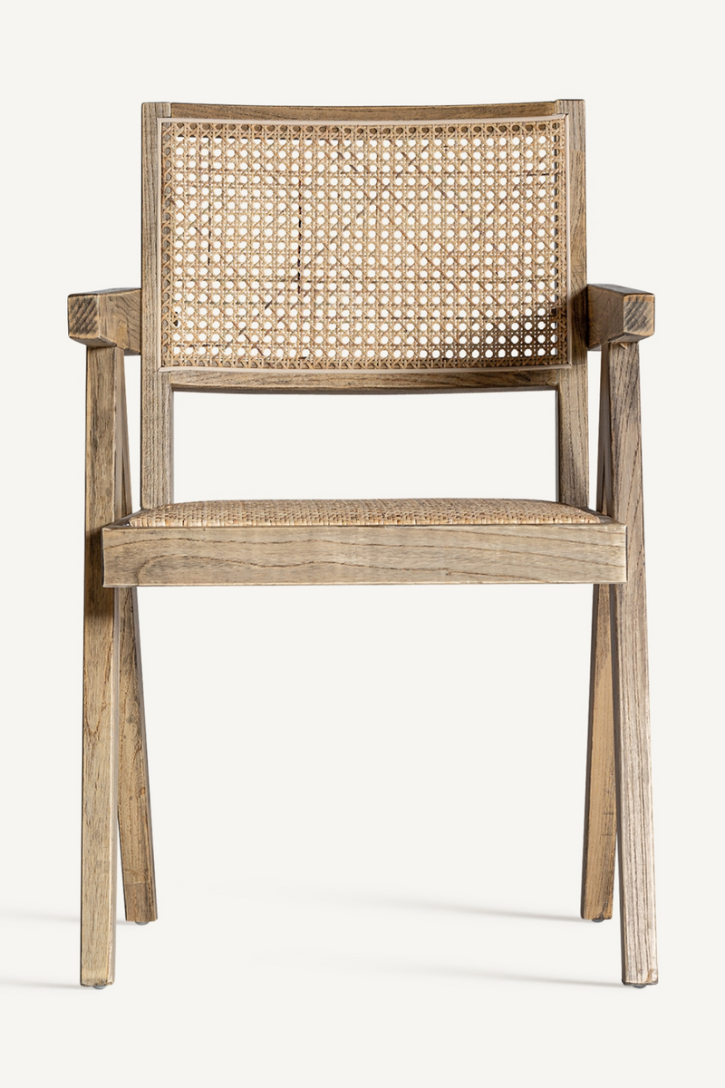 Rattan Detailed Accent Chair | Vical Home Cieza | Oroatrade.com