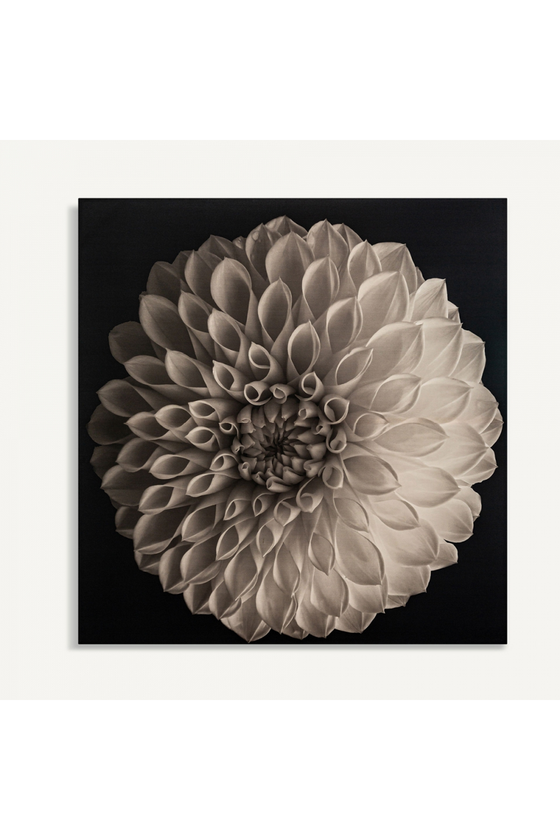 Monochromatic Floral Art Print | Vical Home Whill | Oroatrade.com