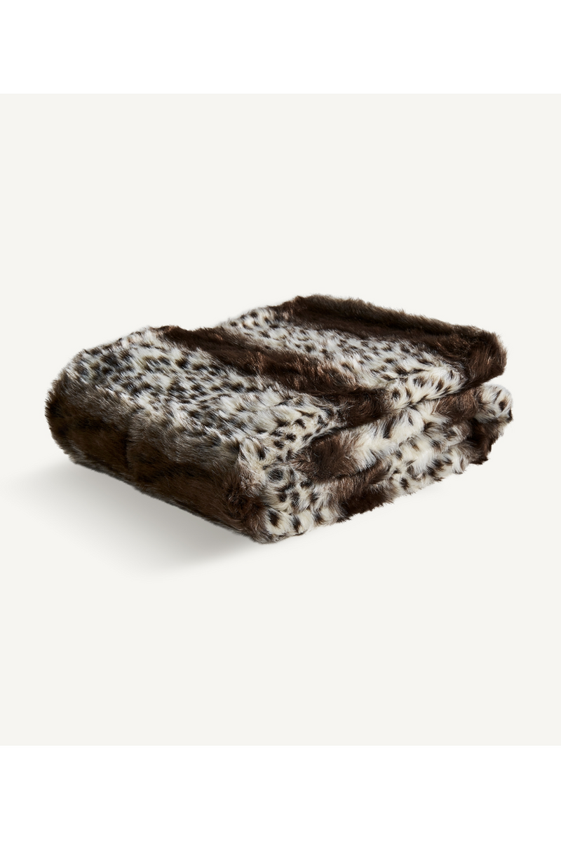 Spotted Microfiber Throw Blanket | Vical Home Raccoon | Oroatrade.com