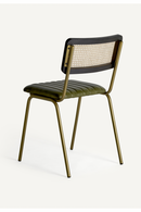 Green Leather Seat Dining Chair | Vical Home Almstock | Oroatrade.com
