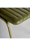 Green Leather Seat Dining Chair | Vical Home Almstock | Oroatrade.com