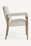 Cream Linen Accent Armchair | Vical Home Baena | Oroatrade.com