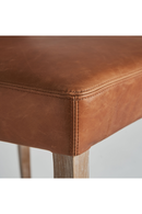 Brown Leather Dining Chair (2) | Vical Home Tolla | Oroatrade.com