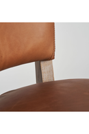 Brown Leather Dining Chair (2) | Vical Home Tolla | Oroatrade.com