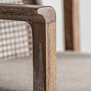 Whitewashed Ashwood Dining Chair | Vical Home Mattia