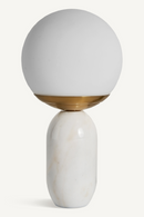 White Sphere Table Lamp | Vical Home | Oroatrade.com