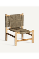 Natural Raffia Dining Chair | Vical Home Manhula | Oroatrade.com