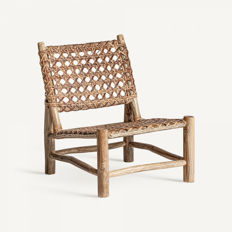 Woven Rattan Lounge Chair | Vical Home Luban | Oroatrade.com