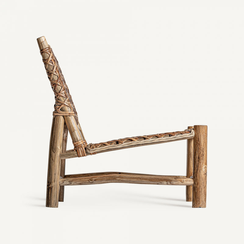 Woven Rattan Lounge Chair | Vical Home Luban | Oroatrade.com