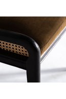 Velvet Seat Rattan Dining Chair | Vical Home Velburg | Oroatrade.com