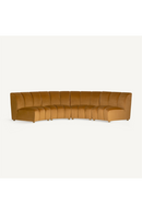 Brown Velvet Central Modular Sofa | Vical Home Shul | Oroatrade.com
