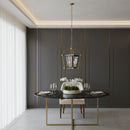 Gold Framed Pendant Light | Vical Home | Oroatrade.com