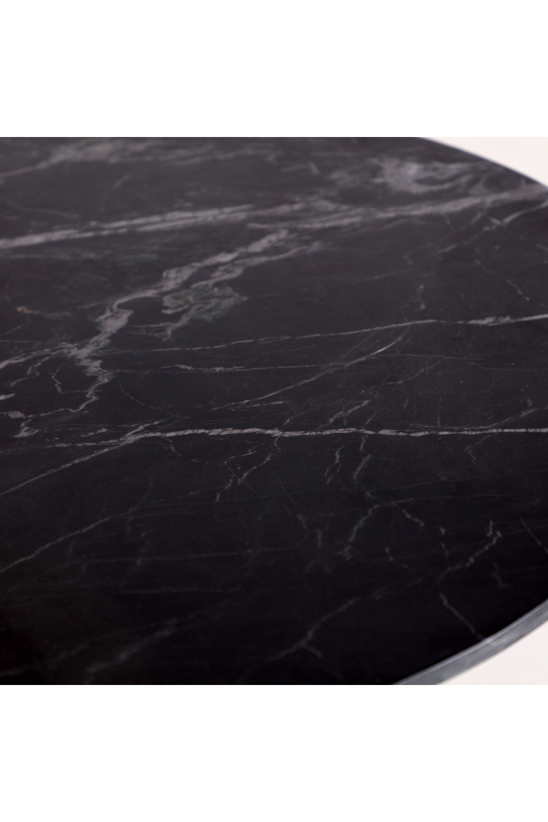 Black Marble Round Coffee Table | Vical Home Bardi | Oroatrade.com