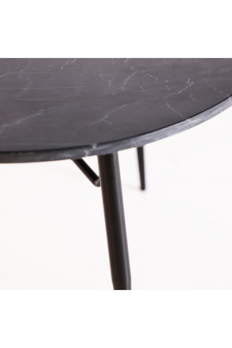 Black Marble Round Coffee Table | Vical Home Bardi | Oroatrade.com