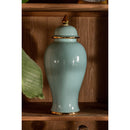 Hospitality furniture - Blue Ceramic Lidded Vase - www.oroatrade.com