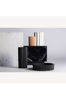 White Stone Fluted Vase | Vical Home Plissé | Oroatrade.com